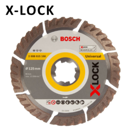 Abrazyvai su X-LOCK tvirtinimu