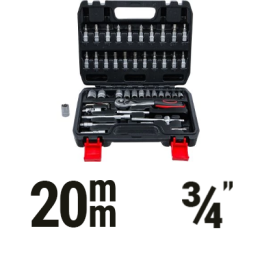 Muciņu komplekti 20 mm (3/4