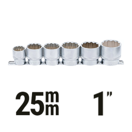 Muciņu komplekti 25 mm (1