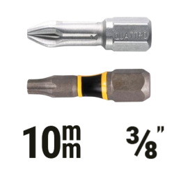 Skrūvgriežu uzgaļi 10 mm (3/8