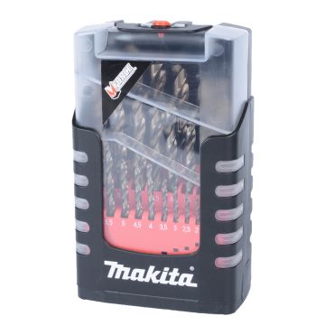 "M-Force" 25 vnt. grąžtų rinkinys (1-13 mm) HSS-G