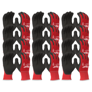 Milwaukee ziemas cimdi, pretsagriešanās aizsardzības A klases cimdi 10/XL 12gb