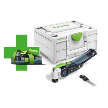 OSC 18 E-Basic-4,0 Akumuliatoriai VECTURO Festool