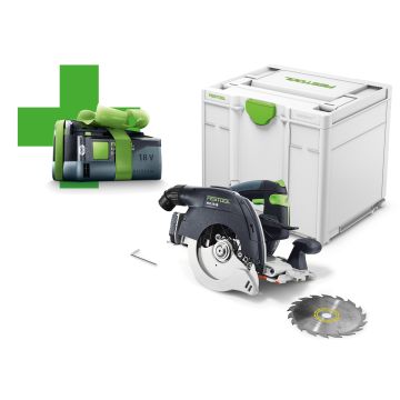 HKC 55 EB-Basic-5,2 akumuliatorinis rankinis diskinis pjūklas Festool