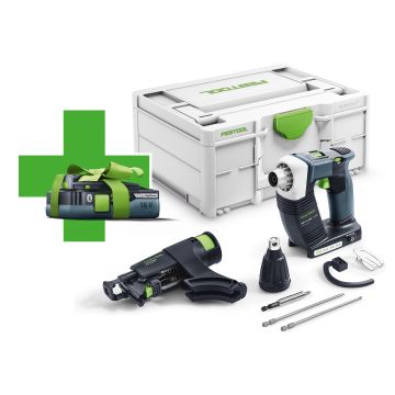 DWC 18-4500-Basic-4,0 Akumuliatorinis akumuliatorius DURADRIVE Festool 4ah 1gb