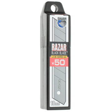 Geležtės RAZAR BLACk 18mm 10vnt