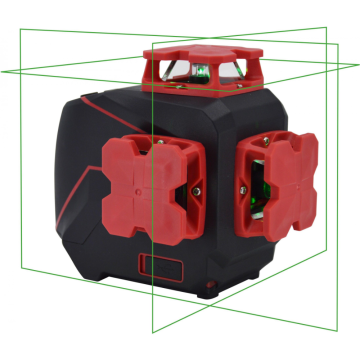 "Futech" 3D kryžminės linijos lazeris su žaliu spinduliu