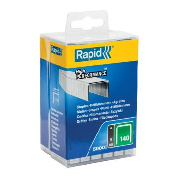 Sąvaržėlės 140/8, 5000 vnt., 10,6x1,3 mm, žalios spalvos, Rapid