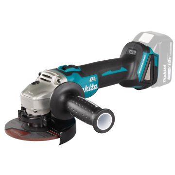 Akumuliatorinis kampinis šlifuoklis, 18 V, ø125 mm, 8500 min-1, be akumuliatoriaus ir įkroviklio!