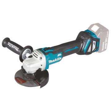 Akumuliatorinis kampinis šlifuoklis, reguliuojamas tiekimo greitis, 18 V, ø125 mm, 3000-8500 min-1, Akumuliatorinis
