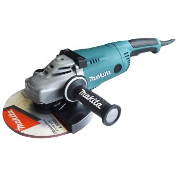 Kampinis šlifuoklis, 2200 W, 230 mm, 5,8 kg, mažos vibracijos rankena, SUPER FLANGE