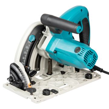 Diskinis pjūklas, 56 mm, 165x20 mm, 1300 W, nuo -1° iki +48°!!! Lagaminas
