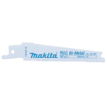 Geležtės BiM 100x0,9mm (14-18tpi), 5vnt, metalinės 3-8mm, medinės 10-50mm