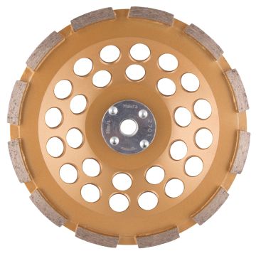 Deimantinis šlifavimo diskas 180MM X M14, 1 eilės, grubus šlifavimas