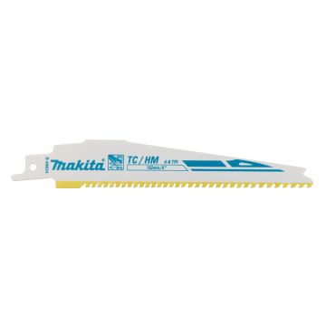 Pjūkleliai TC/HM 152x1,25mm, (6-8tpi), 1vnt, mediena su varžtais/metalas, stiklo pluoštas (&lt;100mm)