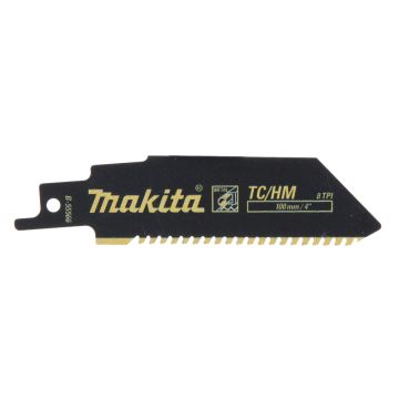 Pjūklo pjūklai TC/HM 100x1,25mm (8tpi) 1vnt, metalas 4-12mm, vamzdžiai &lt;50mm