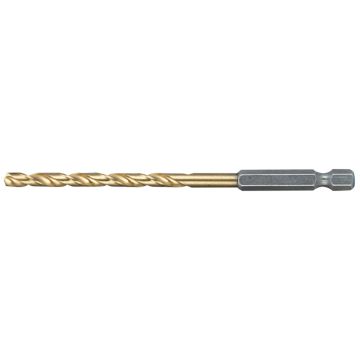 1/4" HSS-TIN metalo grąžtas 8 mm