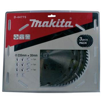 T.C.T. Medienos pjūklo žoliapjovė 235X2.4X30mm 20/18/15° T20/48/60 Standartinis medienos pjūklas