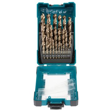 Metalo grąžtų rinkinys 25 vnt. (1-13 mm) HSS-Co 5%
