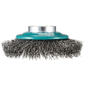 D-73449 Pusiau gofruotas šepetys, gofruotas, 0,3 mm, Ø 100 mm, X-LOCK
