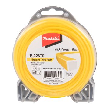E-02870 Laidas 3,00 mm/15 m kvadratinis plius