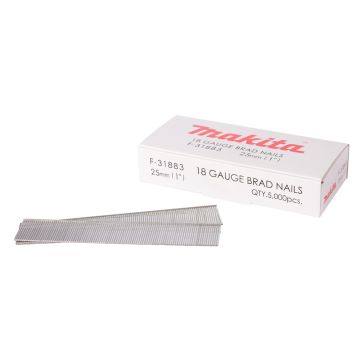 Kaištinės veržlės 1,2x25mm, 18ga, 5000 vnt, AF505, AF550H, DBN500
