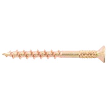 Medžio drožlių plokščių varžtai juostelėmis 4,2x42mm (1000vnt.) PH2, stambus sriegis