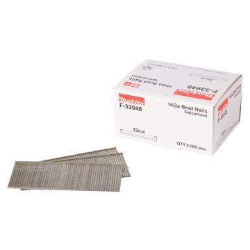 Kaiščiai 1,6X32mm 16ga 2000vnt AF600, GF600