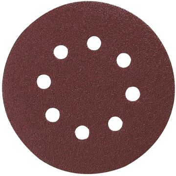 Švitrinis popierius 125 mm K60 (10 vnt.) BO5021, BO5030, BO5031, BO5041, DBO180