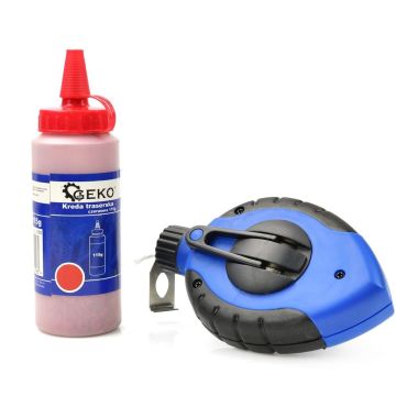 Krīta marķieris  115g sarkans + 30m aukla   GEKO