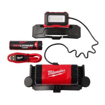 BOLT™ galvas lukturis, 600 lūmenu, uzlādējams izmantojot USB, Milwaukee