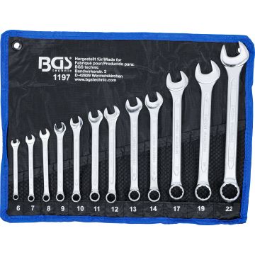 1197 Raktų rinkinys 6-22 mm BGS