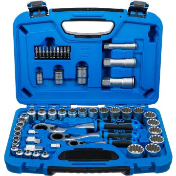 2181 Kištukinių lizdų rinkinys Nr.  PAVARŲ UŽRAKTAS 1/4+3/8+1/2 BGS