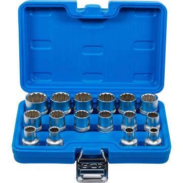 2226 16gb 1/2 12pt Kištukinių raktų rinkinys 8-24mm gb 12 BGS