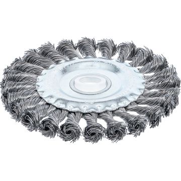 Diskveida birste / mezglota apaļa birste | Ø 125 mm BGS