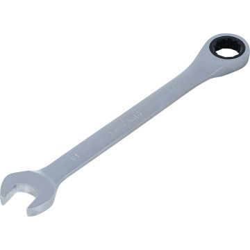 6518 18 mm apverčiamasis kombinuotas veržliaraktis 72 dantų BGS