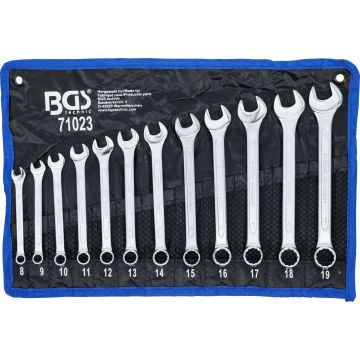Kombinēto atslēgu komplekts | 8 - 19 mm | 12 gab.