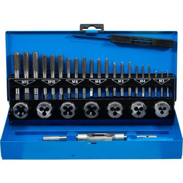 901 M3-M12 Srieginiai grąžtai, kompl.  BGS