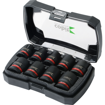 02444 "Cobit" smūginių būgnų rinkinys 9gb 38mm