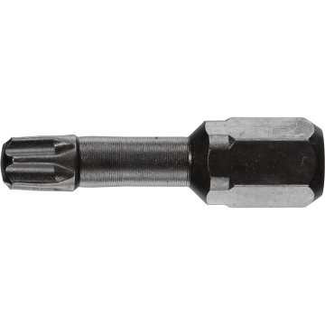 02507 SYS TX 15x 30 mm skr. Smūginė rankenėlė TORSION juoda SYS BOX