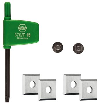 Keičiami peiliukai HW-WP 12x12x1,5 (4x)