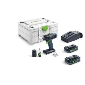 Akumuliatorinis gręžtuvas T 18+3 HPC 4,0 I-Plus