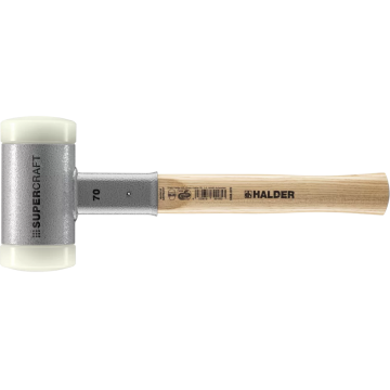 HALDER SUPERCRAFT 70 mm plaktukas su vibracijos reduktoriumi 3366.070