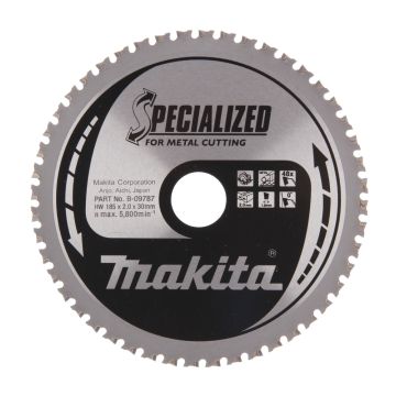 T.C.T. Metalo pjūklas 185X2X30mm 0° T48 SPECIALIZUOTAS metalo pjovimui