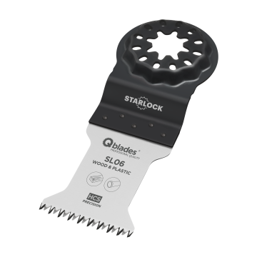 "Qblades" pjūklo geležtė "Precision HCS" 14tpi 35x50mm SL06-1vnt
