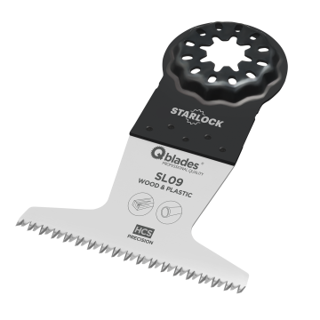"Qblades" pjūklo geležtė "Precision HCS" 14tpi 65x50mm SL09-1vnt