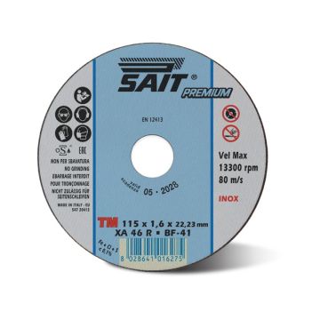 01542 230x1,9x22,23 Pjovimo diskas SAIT-TM INOX