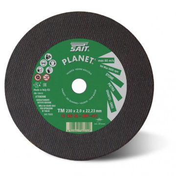 06314 230x2x22,23 Pjovimo diskas Planet-TM INOX