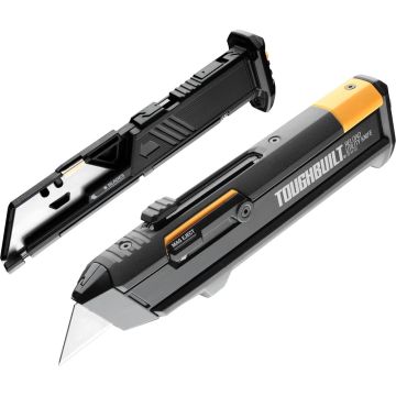 Peilis su keičiamų ašmenų kasete ir 5+5 ašmenimis ToughBuilt TB-H4S2-03