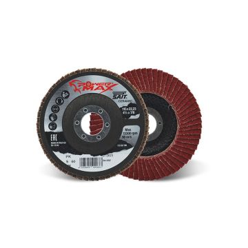 S49170 Lameļu slīpdisks 125mm 40gr Powermax Ceramic